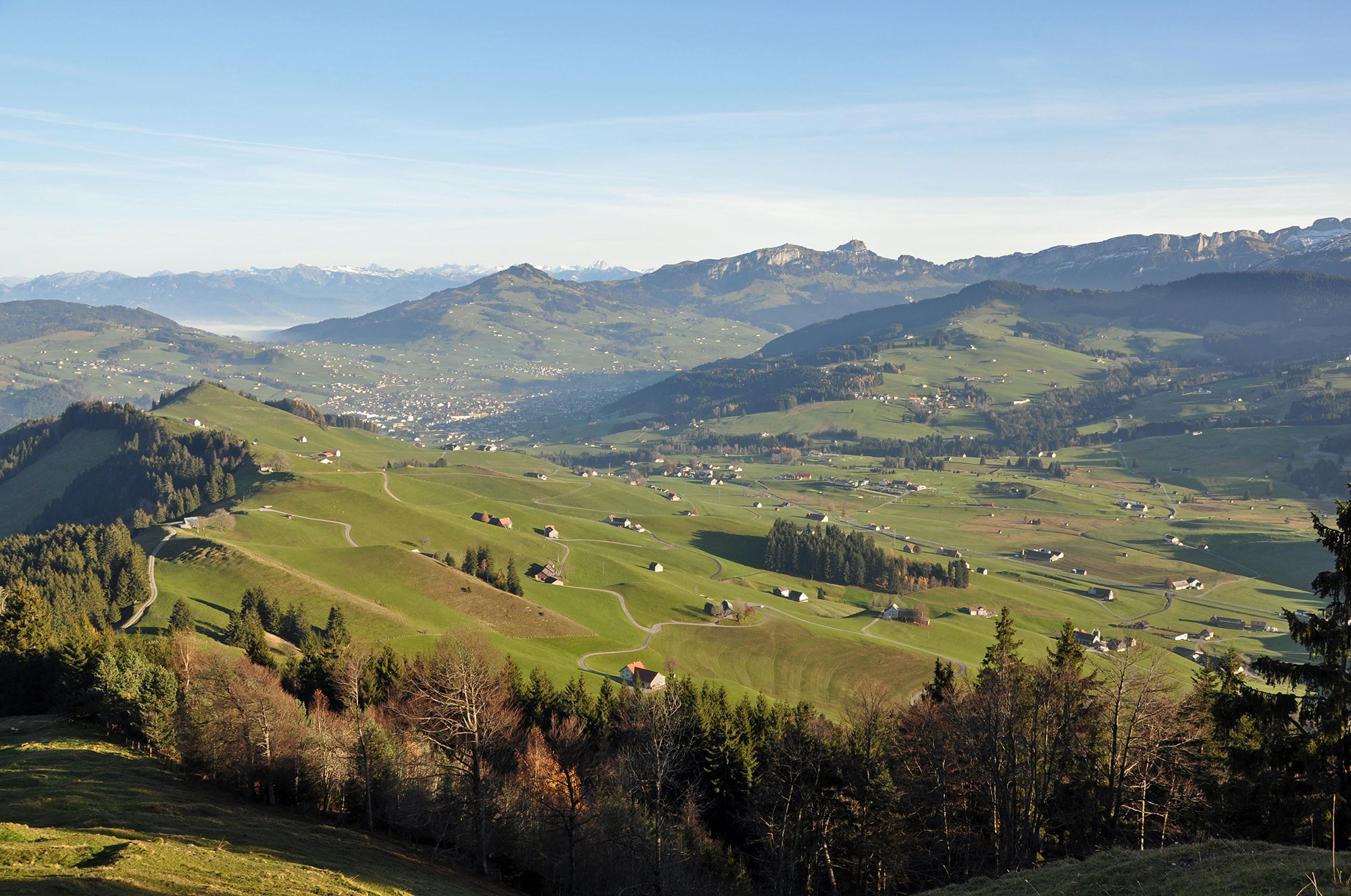 Rundtour Appenzell Hundwiler Hohe Urnasch Lauftegg Appenzellerland Tourismus